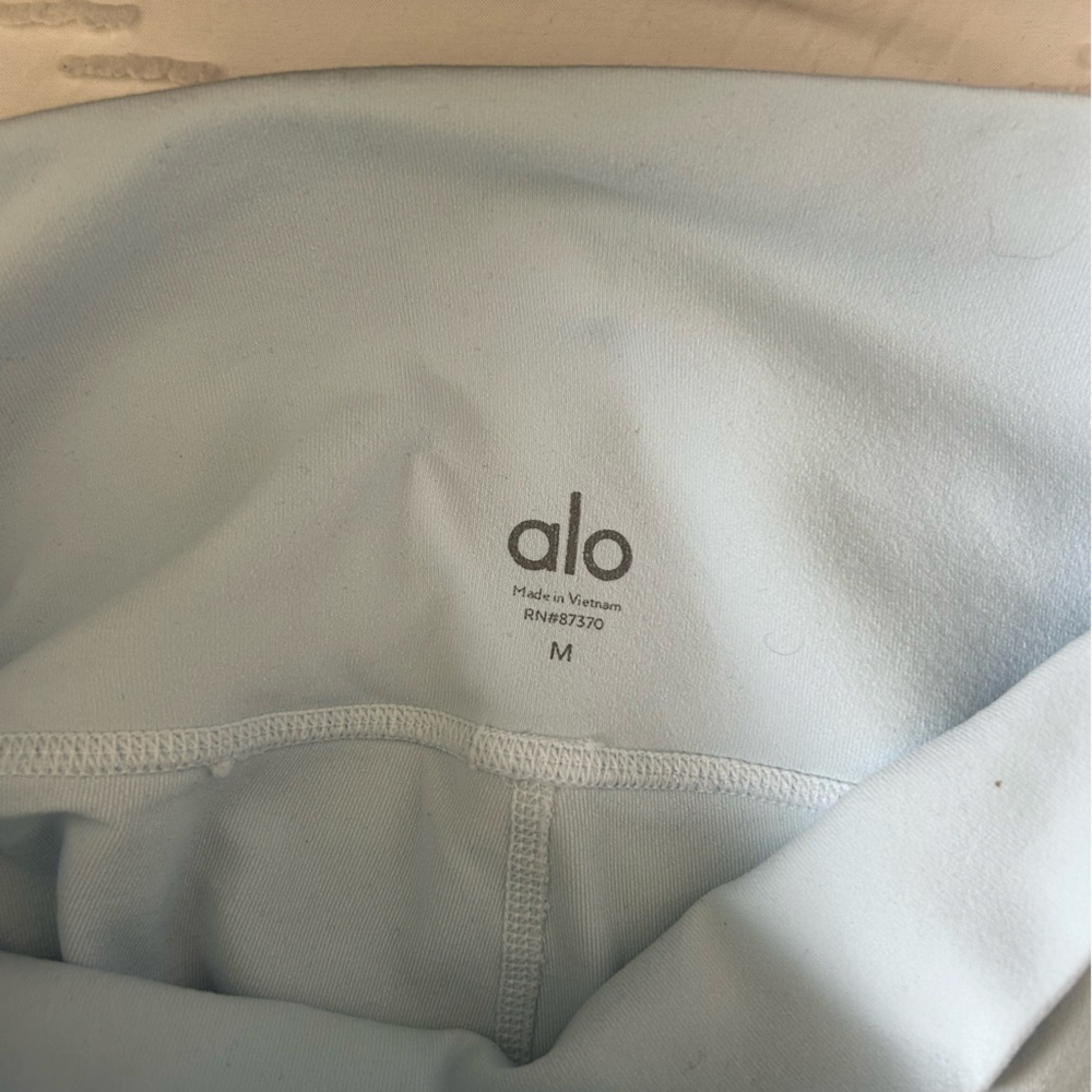 ALO light blue leggings Medium
